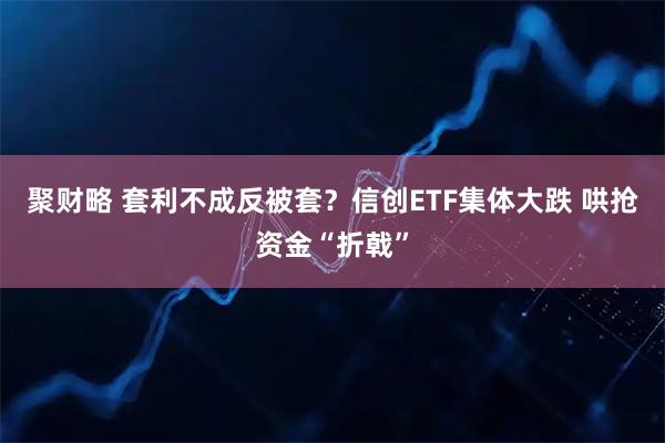 聚财略 套利不成反被套?信创ETF集体大跌 哄抢资金“折戟”