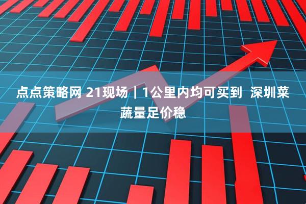 点点策略网 21现场｜1公里内均可买到  深圳菜蔬量足价稳