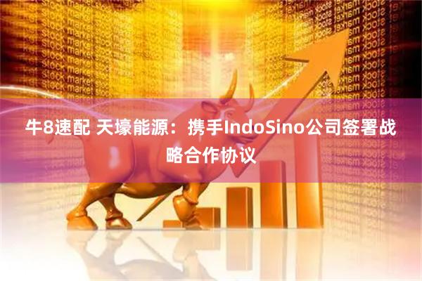 牛8速配 天壕能源:携手IndoSino公司签署战略合作协议
