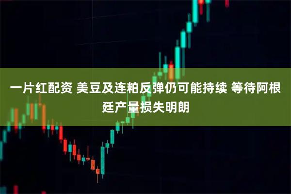 一片红配资 美豆及连粕反弹仍可能持续 等待阿根廷产量损失明朗